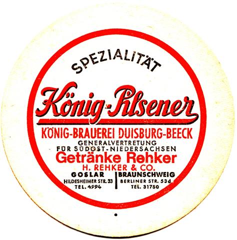 duisburg du-nw k�nig spezialit�t 2a (rund215-goslar-schwarzrot)